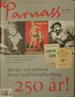 Parnass nr. 1 / 2016. Tema: Tryckfrihet 250 &aring;r