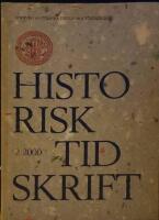 Historisk tidskrift 2000:2