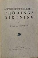 &Auml;rftlighetsproblemet i Fr&ouml;dings diktning