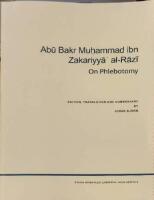 On Phlebotomy. Edition, translation and commentary by Juhan Bj&ouml;rn.