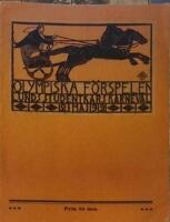 Olympiska f&ouml;rspelen. Lunds studentk&aring;rs karneval. 2 maj 1912.