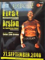 Program Guillermo Jones vs Firat Arslan 27.09.08