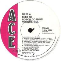 The best of Rosco Gordon Volume one