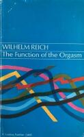 The Funtion of the Orgasm