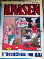 Knasen 10:e succ&eacute;albumet helt i f&auml;rg