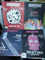 Ordfront magasin 2012  nr  1,3,4,5