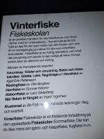 Fiskeskolan Vinterfiske / texter av Olle Bergfors ..