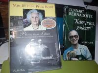 Mitt liv med prins Bertil av prinsessa av Sverige Lilian +	 "K&auml;re prins, godnatt!" av Lennart Bernadotte. [ 2 memoarb&ouml;cker] 