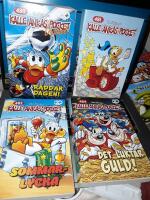 Kalle Ankas Pocket:  Nr 480 - " R&auml;dda dagen! " + Nr 481 : 50  + Nr 482 - Sommar lycka +Nr 484 : Det luktar guld! (4 pocketb&ouml;cker)