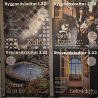 Byggnadskultur 2022  nr 1 - 4