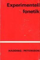 Experimentell fonetik