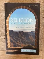 Religion in the Contemporary World: A Sociological Introduction, 3rd Editio