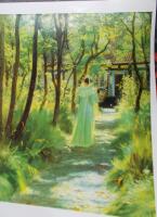 Kr&ouml;ijer, min kone i tradgarden