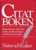 Citatboken