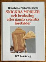 Snickra m&ouml;bler och bruksting efter gamla svenska modeller