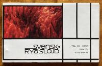 Svensk Ryasl&ouml;jd   Katakog