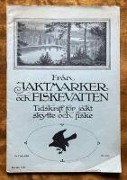 Fr&aring;n jaktmarker och fiskevatten  Nr 1 1960