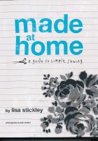 Made at Home a guide to simple sewing