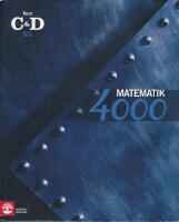 Matematik 4000 Kurs CD Bl&aring; L&auml;robok