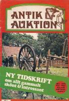 Antik & Auktion 1975 Nr 1