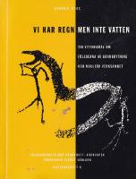 Vi har regn men inte vatten