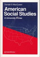 American Social Studies