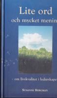 Lite ord och mycket mening