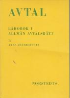 Avtal L&auml;robok i allm&auml;n avtalsr&auml;tt