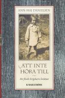 Att inte h&ouml;ra till