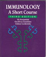 Immunology A short Course