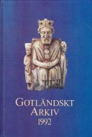 Gotl&auml;ndskt Arkiv 1992
