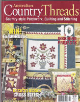 Australien Country Threads Country-style Patchwork, Quilting and Stitching Vol 3 Nr 8
