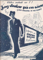 Jag visslar p&aring; en s&aring;ng Just walking in the rain