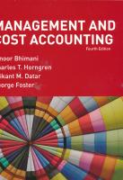 Management and Cost Accounting