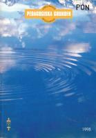 Utbildningsreglemente Pedagogiska Grunder UtbR Grunder