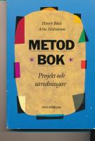 Metodbok Projekt och utredningar