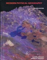 Modern Physical Geography