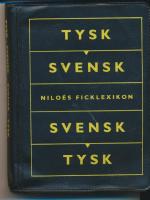 Nilo&eacute;s tysk-svenska, svensk-tyska lexikon