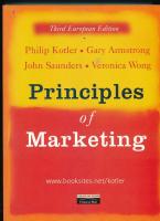 Principles of Marketing