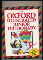 The Oxford illustrated junior dictionary