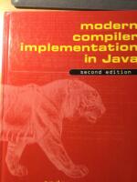 Modern compiler implementation in java
