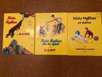 Nicke Nyfiken m fl titlar se bild 