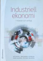 Industriell ekonomi :  metoder och verktyg