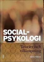 Socialpsykologi : teorier och tillämpning