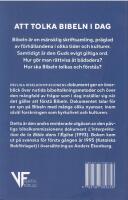 Att tolka Bibeln i dag. P&aring;vliga bibelkommissionens dokument om bibeltolkningen i kyrkan (1993)