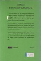 Confessio Augustana med noter och kommentarer. Orientering i den lutherska reformationens grundtankar. 