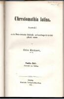 Chrestomathia latina Auswahl aus den Werken lateinischer Schriftsteller, mit Anmerkungen f&uuml;r den Schulgebrauch versehen [H. 1. Auswahl aus Eutrop, Florus, Cornel, Aurelius Victor und Justin. H. 5. Auswahl aus Livius].   Eutropius