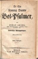 De sju konung Davids bot-psalmer, med Johan Arnds ... anderika utl&auml;ggningar. 