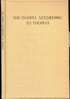 The gospel according to Thomas / Coptic text established and translated by A. Guillaumont &hellip;