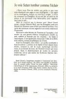 Je vois Satan tomber comme l&rsquo;&eacute;clair